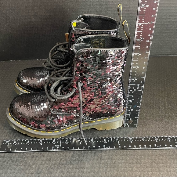 Brand New Shiftable Sequins Dr Martens 3 UK, 5 US - Picture 2 of 15